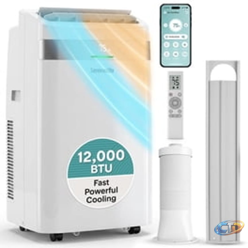 CCH 8,200-BTU (14,000 BTU ASHRAE) "All Season" 4 in 1 Portable Air  Conditioner, Heater, Fan and Dehumidifier with Remote Control, YPS3-14H -  Walmart.com