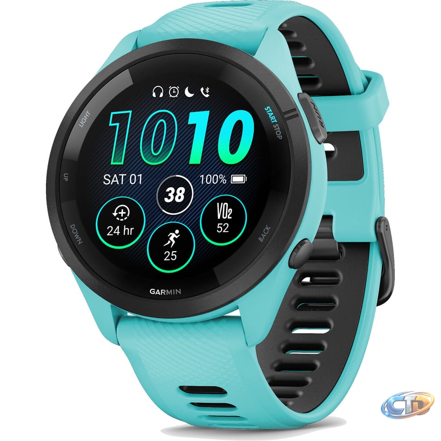 Garmin Forerunner 265 , Black/Powder Gray