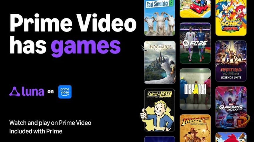 Amazon Brings Luna Game Streaming To The Prime Video App