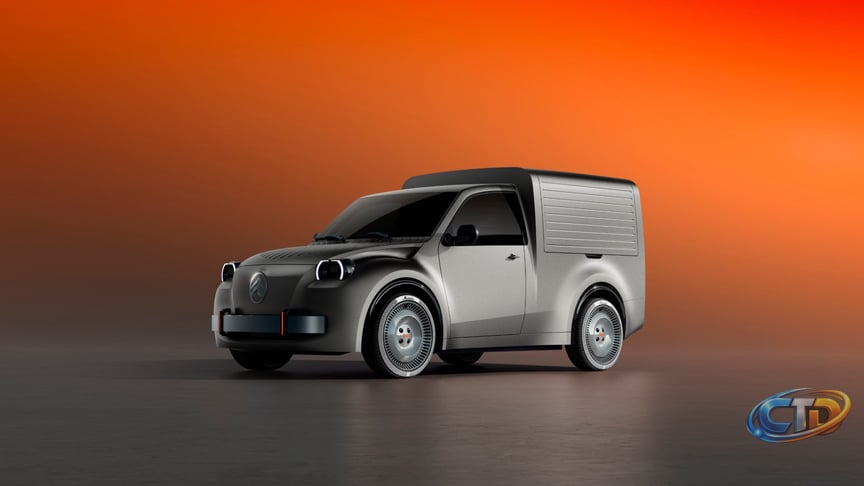 Citroën Shows 2 CV Fourgonnette Electric Van Concept - The EV Report