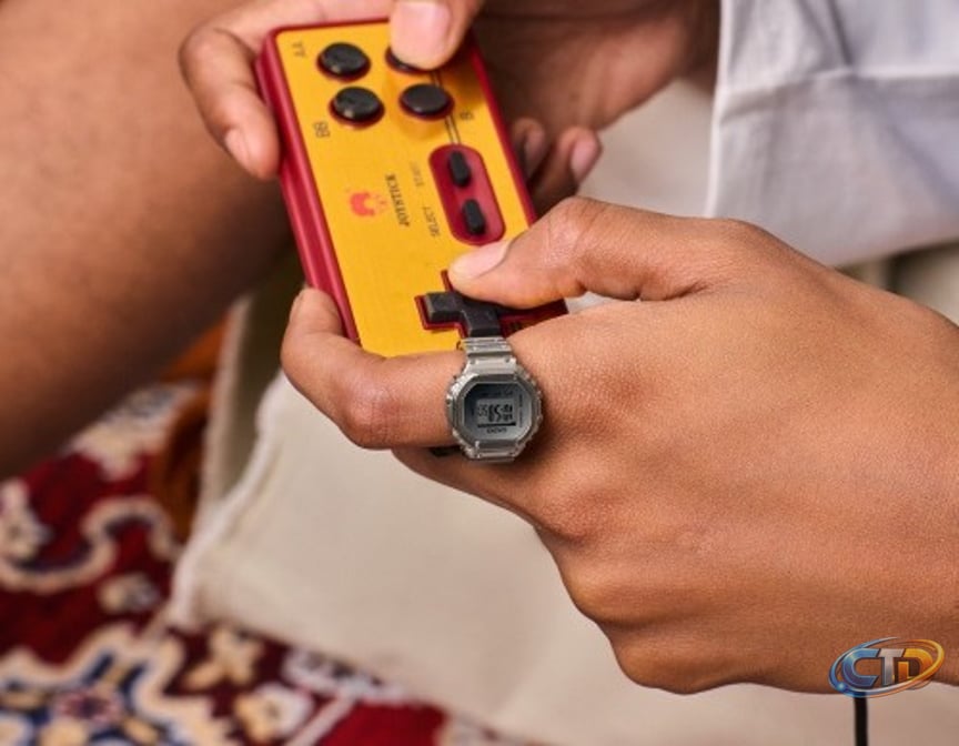 Casio CRW H001M 8 Ring Watch Doubles as Fitness Tracker | Technetbook