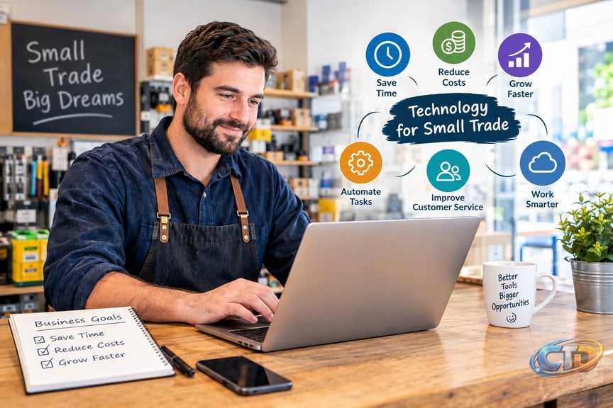Technology Can Help Small Trade Companies Save Grow Faster