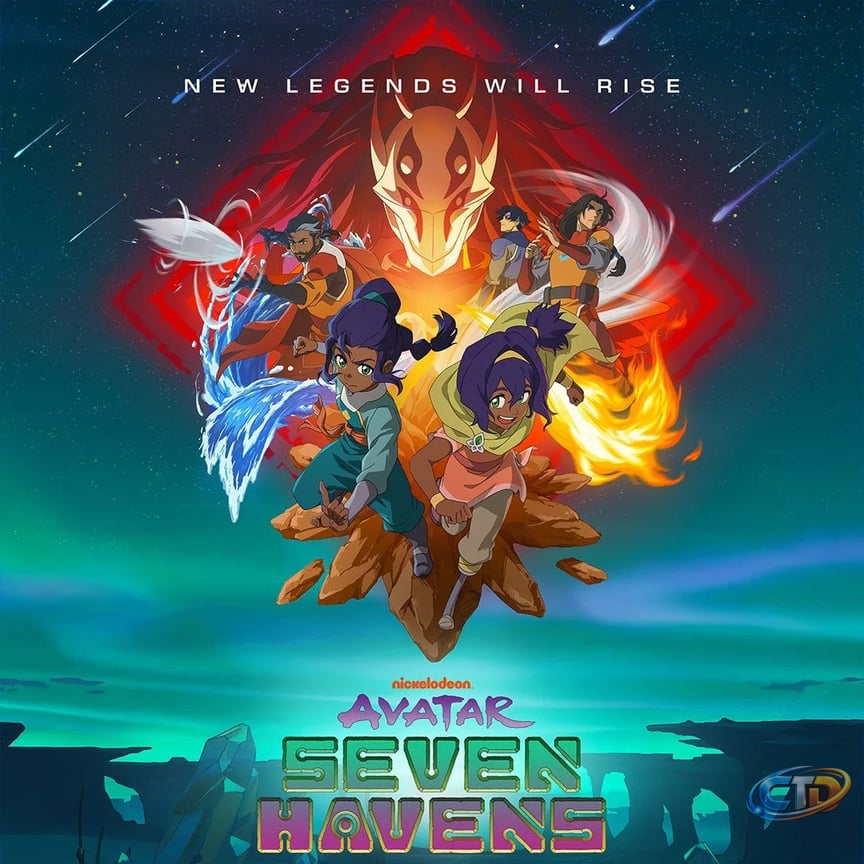 NickALive!: Paramount+ Australia Unveils 'Avatar: Seven Havens' Key Art,  Trailer