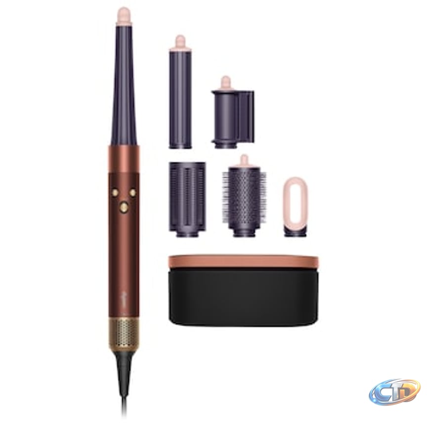 Limited Edition Airwrap i.d.™ Multi-styler and Dryer Straight to Wavy Hair  in Plum and Copper
