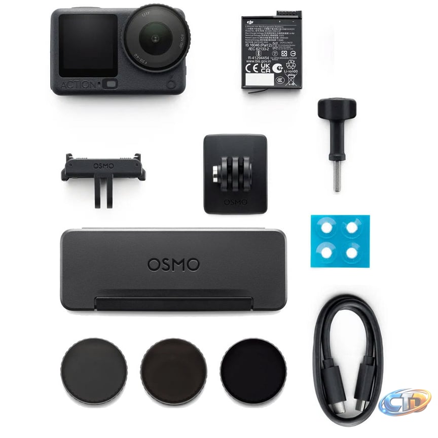 DJI Osmo Action 6 Standard Combo with Bonus Filter Set 24126060+24127777  Action Video Cameras - Vistek Canada Product Detail