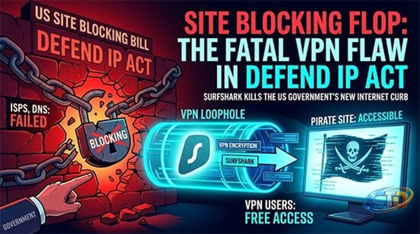 The DEFEND IP Act to Stop Piracy: VPNs Get Free Pass