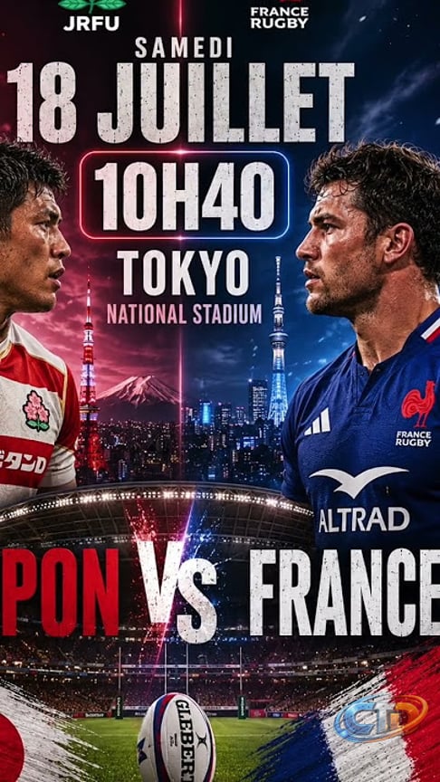 🏉 🇯🇵 Japon vs France 🇫🇷
