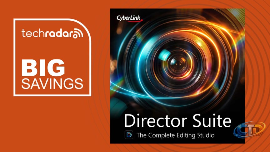 CyberLink Director Suite Discounted: All-in-One Creative Software for Video, Photo & Audio
