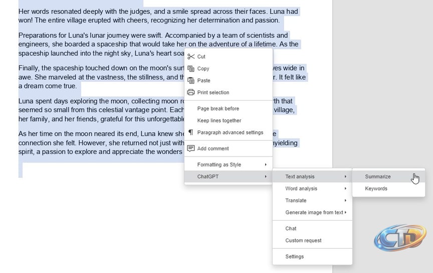 ChatGPT Plugin in ONLYOFFICE: Generate Texts, Images, Summarize, Translate  and More | Beebom