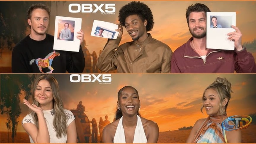 OUTER BANKS Season 5 Interviews! Madelyn Cline, Drew Starkey Chase Stokes  Madison Bailey OBX Netflix