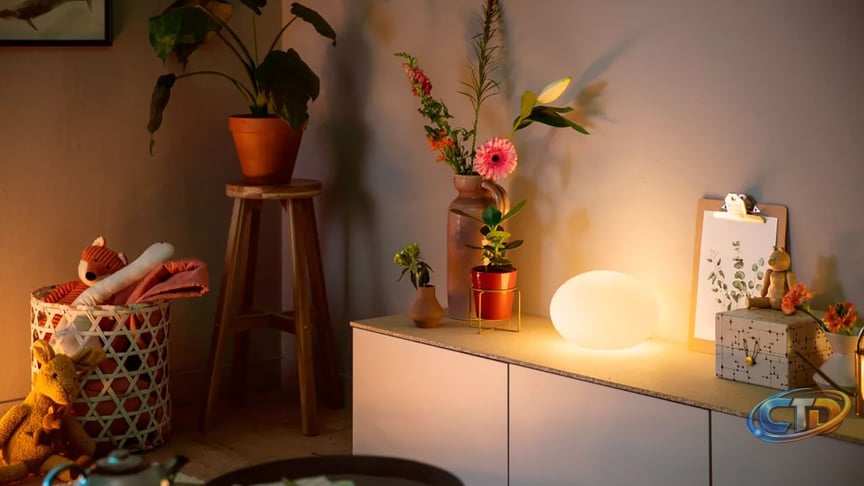 Philips Hue Flourish Table Lamp Upgraded to 1,100 Lumens
