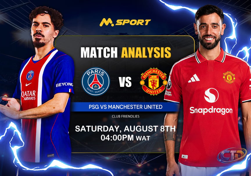 Manchester United vs PSG Prediction, Lineups, Betting Tips & Odds | Pre- Season Friendly 2026