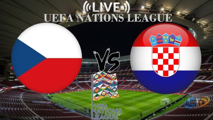 🔴 Live Czechia vs Croatia | UEFA Nations League