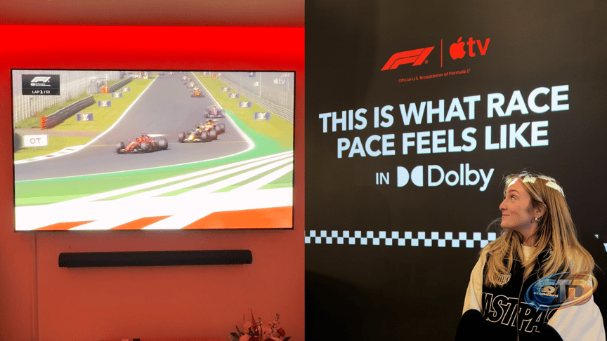 I thought I knew what Formula 1 sounded like on TV — then I heard Apple  TV's Dolby Atmos mix | Tom's Guide