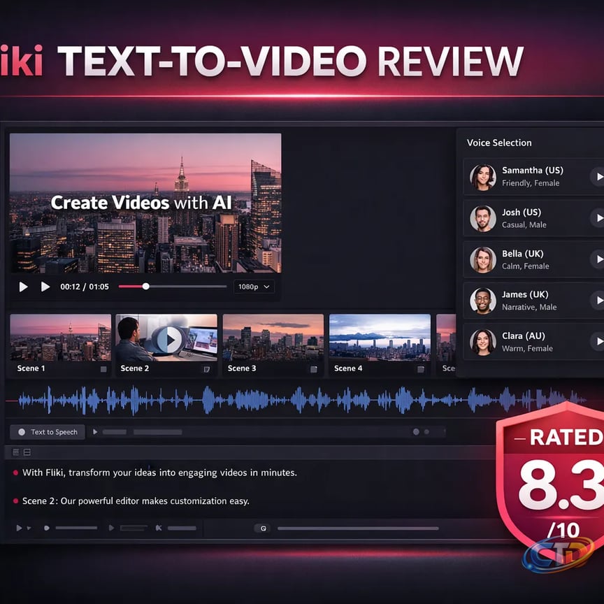 Fliki Review 2026 - Full Test, Pricing & Honest Verdict