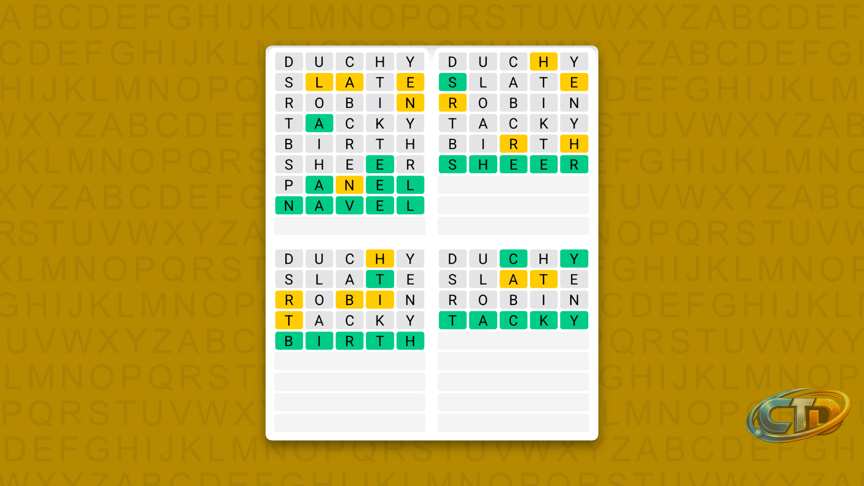 Quordle hints and answers for Thursday, October 1 (game #1711) | TechRadar