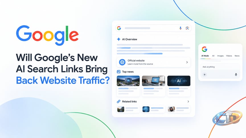 Google AI Search Links: Will Website Traffic Return?