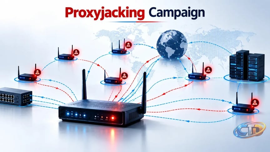 New Proxyjacking Campaign Exploits Network Device Flaws to Build Stealthy  Proxy Infrastructure