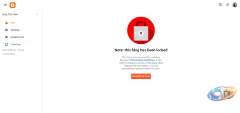 Google Blogger Malware False Positive Causes Thousands of Blogs to Be Locked