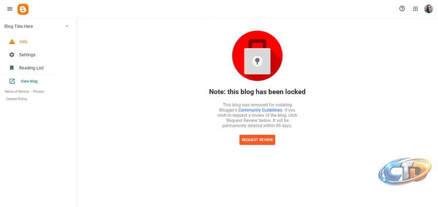 Google Blogger Malware False Positive Causes Thousands of Blogs to Be Locked