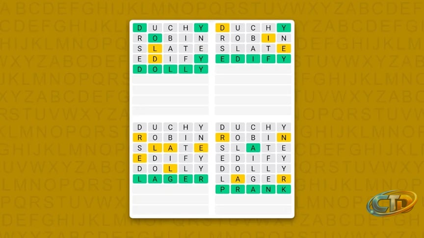 Quordle hints and answers for Friday, July 24 (game #1642)