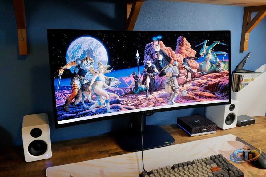 Alienware AW3426DW review: Maximum monitor bang for your buck | PCWorld