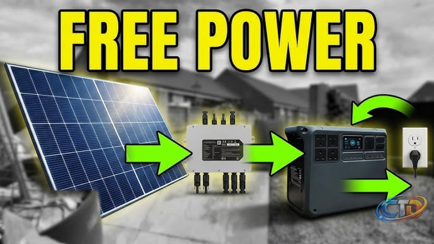 Step-by-Step Guide: How to Set Up The DJI Power 2000 as a Plug-In Solar  System