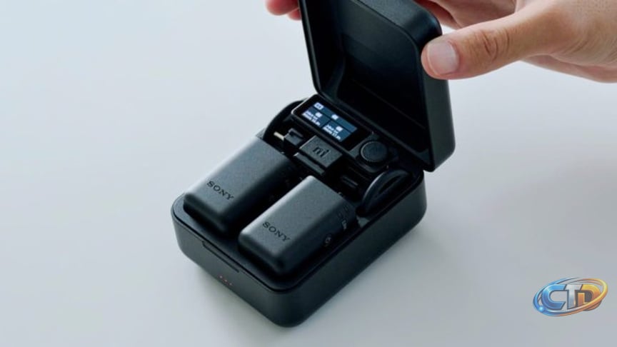 New Sony ECM-W5 wireless mic records 32-bit float in-camera - Videomaker