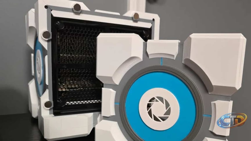 Someone made their own Portal-themed Steam Machine case after dbrand Companion  Cube shut down - PC Guide