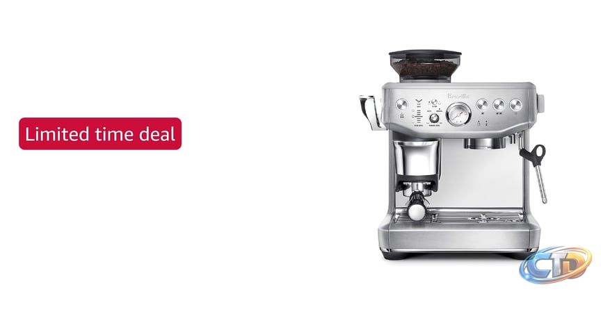 Amazon.com: Breville BES876BSS Barista Express Impress, Brushed Stainless  Steel | Craft café-quality lattes and cappuccinos at home with this  semi-automatic espresso machine with built-in grinder