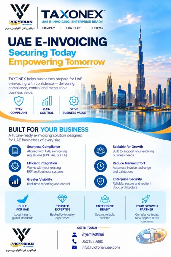 taxonex #uaeeinvoicing #einvoicing #digitaltransformation #fintech  #erpintegration #uaebusiness | Ketki Sapre