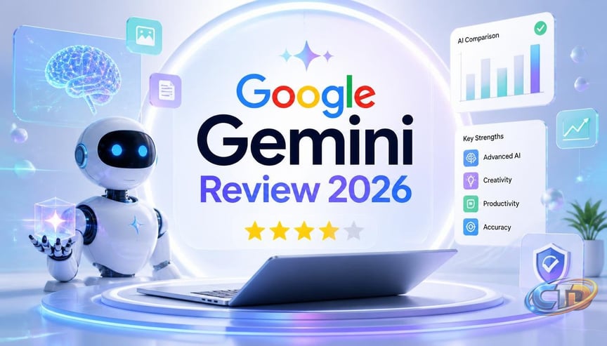 Google Gemini Review 2026: Features, Pricing, Pros & Cons (Complete Guide)  - NestAIHub