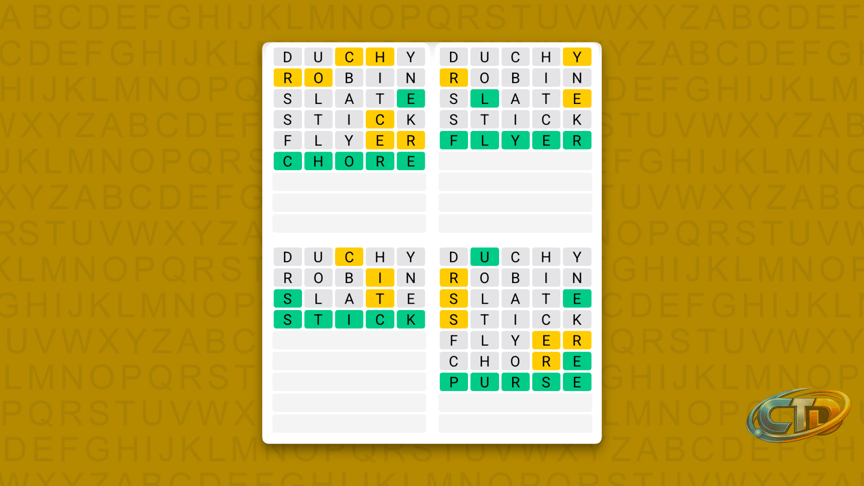 Quordle hints and answers for Saturday, October 3 (game #1713) | TechRadar