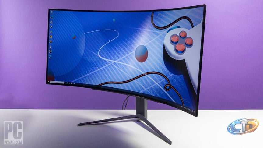 LG 45 UltraGear OLED Curved Gaming Monitor Review | PCMag