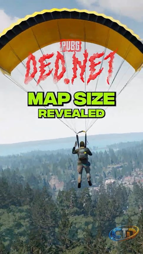 PUBG DED.NET Map Size Confirmed 🗺️ 💥