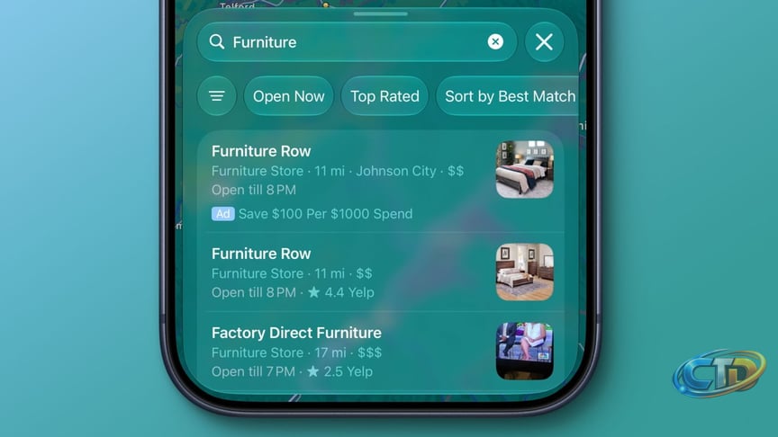 Apple Maps ads begin rolling out in US, Canada