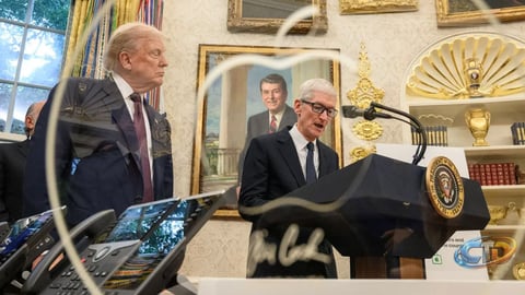 Tim Cook's Gift to Trump: What It Means for Apple and Politics