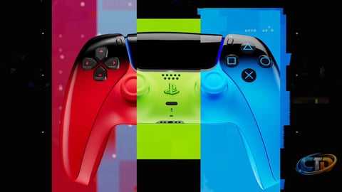 Pre-Order the Vibrant Hyperpop PS5 Controllers and Console Covers Tomorrow