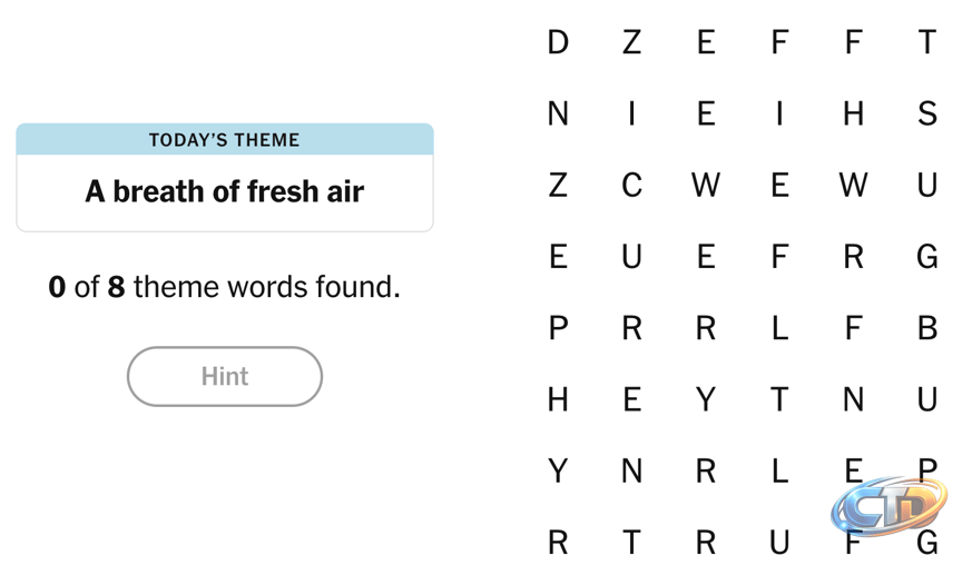 Today's NYT Strands Hints (and Answer) for Saturday, September 26, 2026