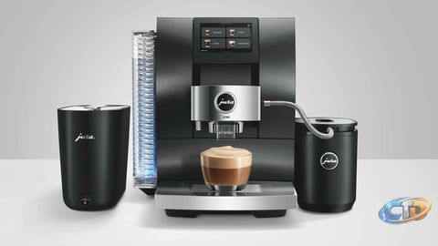 Jura Z10 Coffee Maker: 51 Beverage Options & Smartphone Ordering