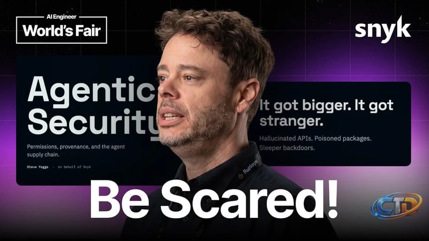 Be Scared: AI Code Security Risks with Steve Yegge