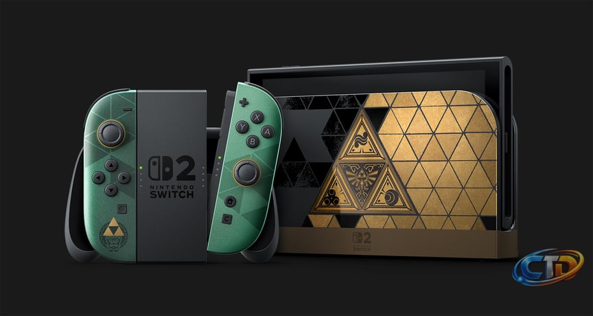 News Release : September 8, 2026 "Nintendo Switch 2 – The Legend of Zelda – 40th  Anniversary Edition, featuring a special design to commemorate the 40th  anniversary of The Legend of Zelda, to be released on October 29, 2026 "
