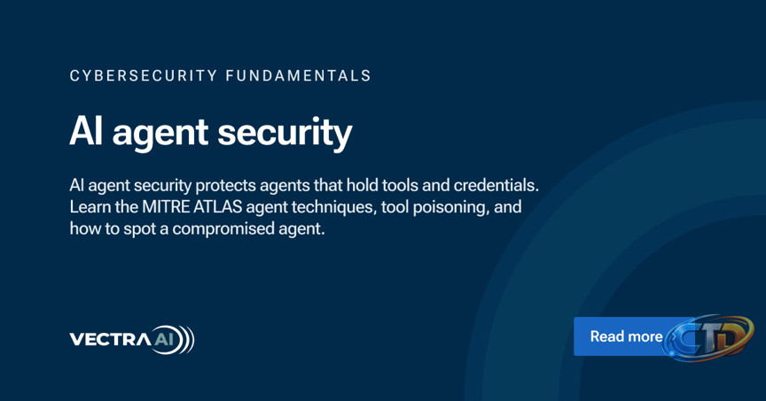 AI agent security: MITRE ATLAS, tool poisoning, detection