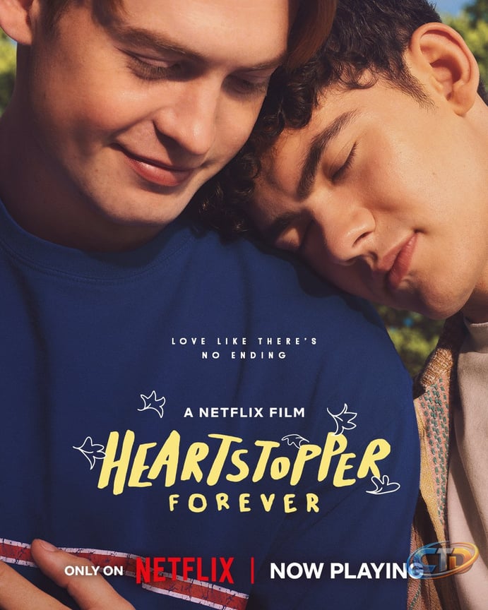 To Nick & Charlie 🍂 Heartstopper Forever is NOW PLAYING.