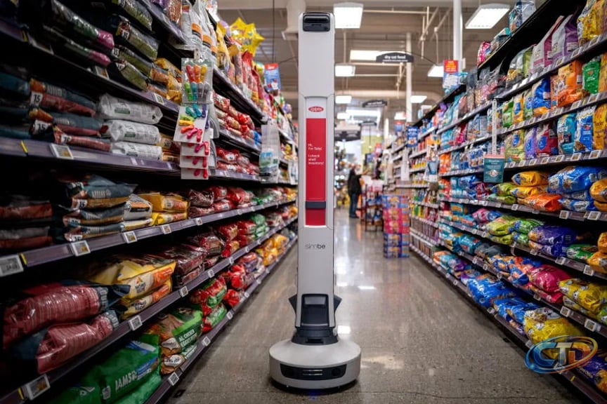 AI robots are roaming L.A. grocery store aisles. Shoppers and workers are  worried