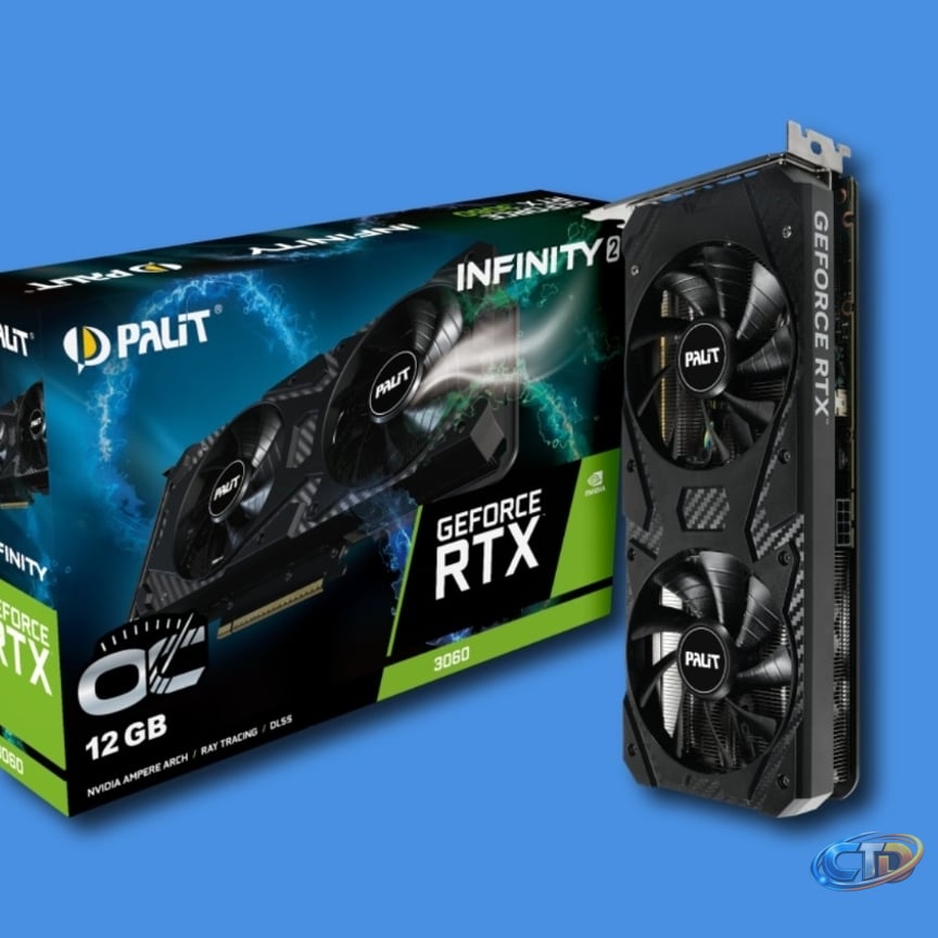 PALIT introduces GeForce RTX 3060 Infinity 2 OC GPU, a 'brand new' design