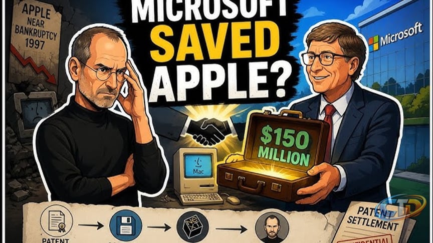 Microsoft Saved Apple in 1997 — But the Real Deal Was Much Bigger - YouTube
