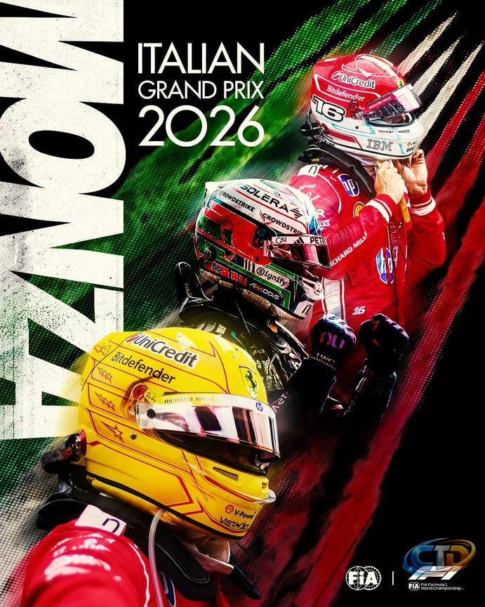 2026 Italian Grand Prix Poster