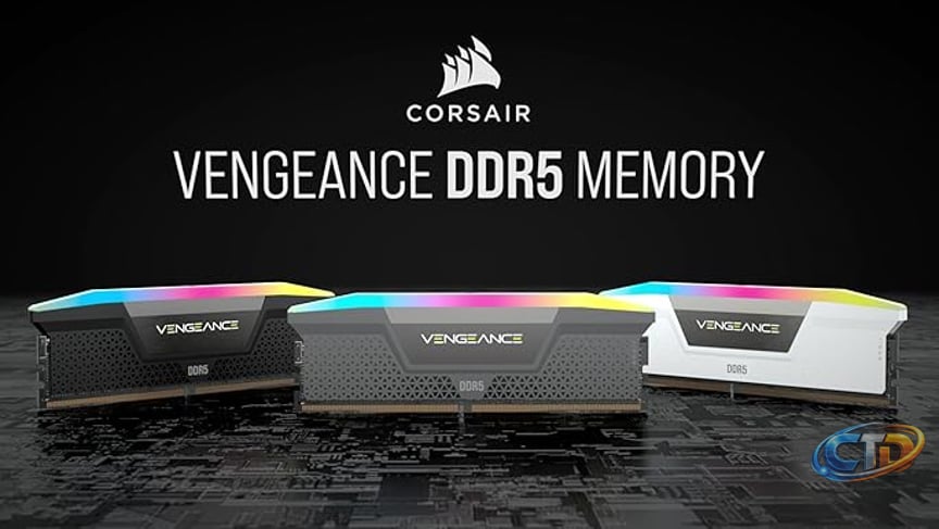 CORSAIR Vengeance RGB DDR5 RAM 32GB (2x16GB) Up to 6000MHz CL30-36-36-76  1.40V AMD EXPO Intel XMP Desktop Computer Memory - Gray  (CMH32GX5M2B6000Z30K) at Amazon.com