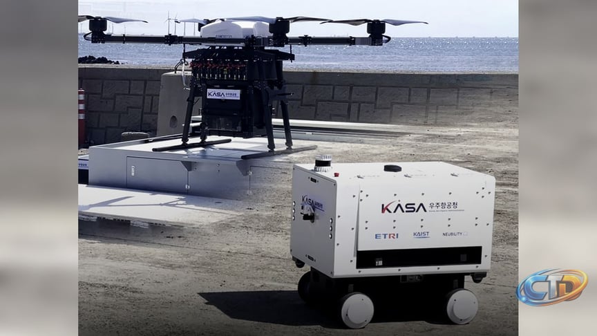 South Korea tests drone and robot food delivery to islands
